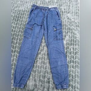 Michael Kors Blue Cargo Pants